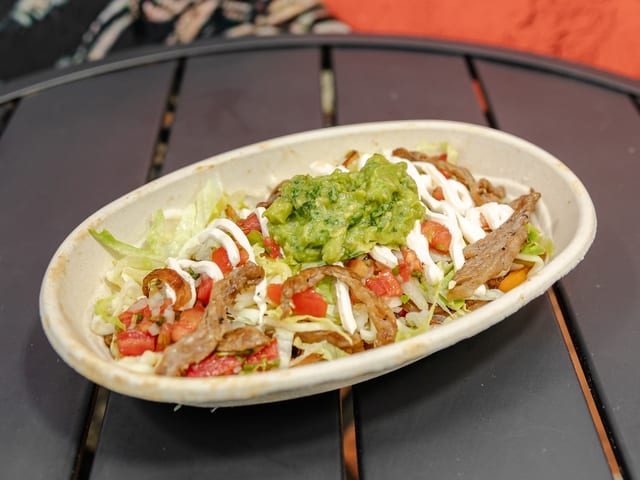 Skirt Steak Fajita Bowl.