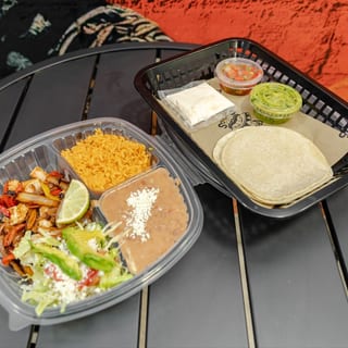 Shrimp Fajita Plate