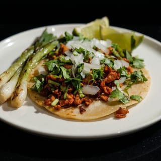 Pollo Enchilado Taco^